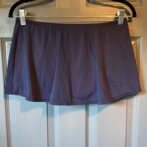 Jantzen Classics 12 (girls) navy bathing suit bottoms with attached skirt
